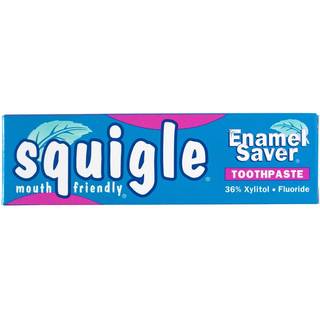 Squigle Emalje Saver Toothpasta canker ?m behandling og forebyggelse SLS Gratis tandpasta 36% xylitol tandpasta forhindrer hulrum perioral dermat