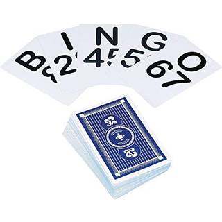 S&S Worldwide Jumbo Bingo Calling Cards. 5-3/4 """" Høje kort med 1-3/4 """" høje tal og bogstaver kan læses fra 50 fod eller mere.