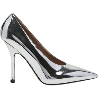Valentino Garavani Nite-Out mirrored leather pumps - silver - EU 37