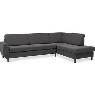 Madrid Nordic højrevendt open-end sofa - antracit