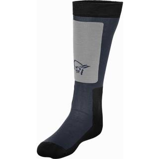 Norrøna Lofoten Mid Weight Merino Socks Cool Black, 37-39