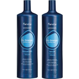 Fanola Hårpleje Wonder No Orange Shampoo 1000 ml (280,00 kr / 1 l) - 1000 ml