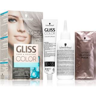 Schwarzkopf Gliss Color Permanent hårfarve Skygge 10-55 Ash Blond 1 stk. - 1 stk.