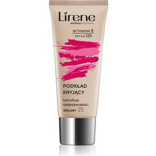 Lirene Vitamin E Flydende foundation med høj dækkeevne Skygge 25 Tanned 30 ml - 30 ml