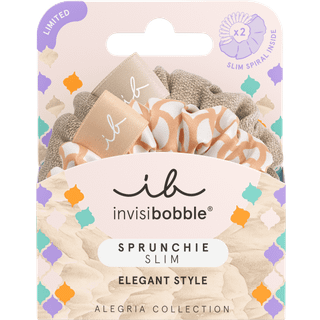 invisibobble Alegria Sprunchie Slim Hårelastikker 2x1 stk. - 2x1 stk.
