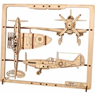 Ugears Fighter Aircraft 2.5D Puzzle