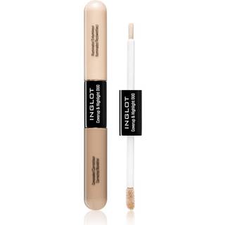 Inglot Coverup & Highlight Duo Langtidsvarende concealer Med highlighter Skygge 102 6,6 ml - 6.6 ml