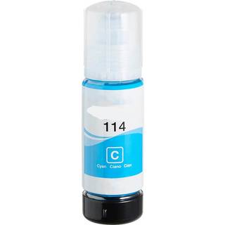 Kompatibel refill blæk Epson 114 - C13T07B240 cyan 70 ml