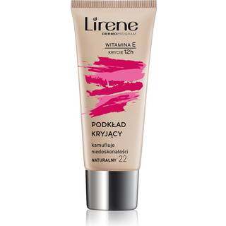 Lirene Vitamin E Flydende foundation med høj dækkeevne Skygge 22 Natural 30 ml - 30 ml
