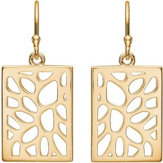 Schultz Jasmin Øreringe 18 kt. Forgyldt Kobber DU-719043-GP - Dame - Cobber