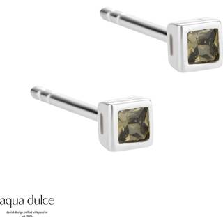 OLIVE SQUARE EARSTUD | SILVER