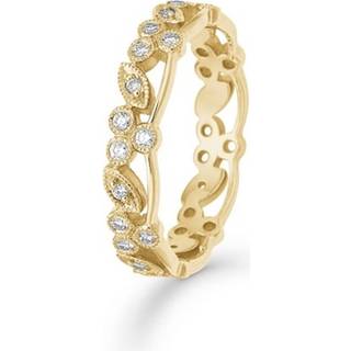Mads Z - Poetry ring i 14 karat guld m. i alt 0,16 ct.