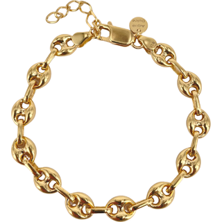 BIG COFFEE BRACELET | GOLDEN