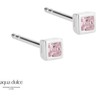 ROSE SQUARE EARSTUD | SILVER