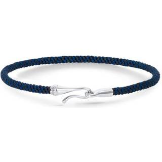 OLE LYNGGAARD COPENHAGEN Life armbånd Midnight med sølv lås - 16 cm