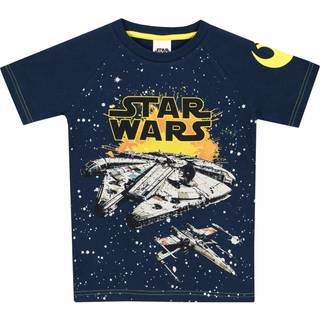 Character Character Blue 100% Cotton Star Wars T-Shirt