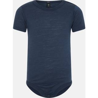 JBS of Denmark Baby Body i merinould - Navy - 62