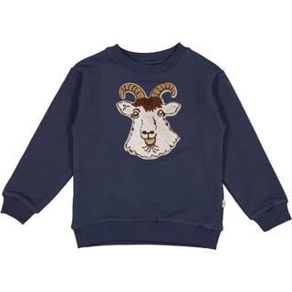 Wheat Sweatshirt Goat Terry Sea Storm