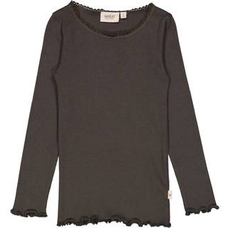 Wheat T-shirt Black Granite Rib Lace