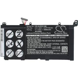 Batteri til Asus VivoBook S551L mfl.