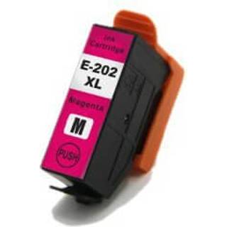 Epson 202 / C13T02H34010 magenta XL blækpatron - Kompatibel