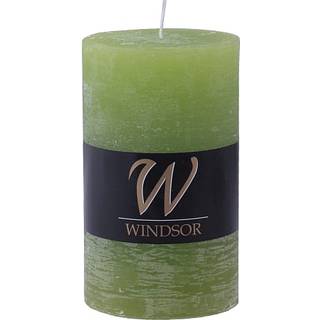 Windsor rustikt bloklys 7x12 cm - æblegrøn (På lager i butik)