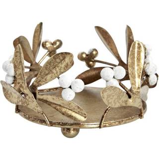 Lene Bjerre Missia fyrfadsstage 6 cm Light gold