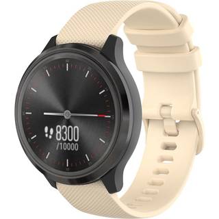 Smartwatch Universal Silikone Rem (20mm) - Beige