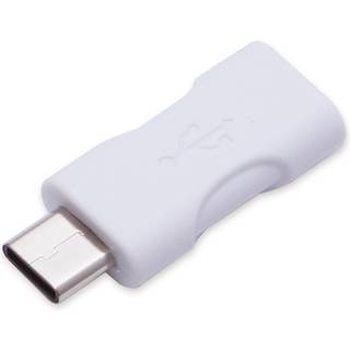 Dacota Platinum musB - USB-C Adapter, hvid ➞ På lager - klar til afhentning