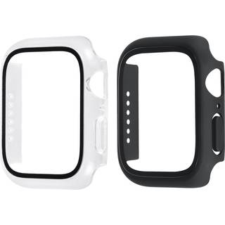 Triacle 360 skærmbeskytter Cover Apple Watch 4/5/6/SE 40 mm 2-pak, sort/gennemsigtig ➞ På lager - klar til levering og afhentning