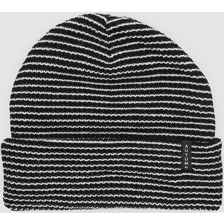 Autumn Beanie - Stripe Black/White