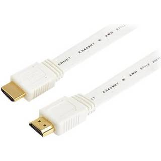 Prokord Hdmi 1.4-kabel 0.5m. Hdmi Hvid