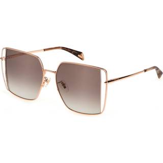 Police SPLL37 STAGEDIVE 12 08FC 56 Solbriller Kvinder Guld - Rose Gold - 56mm