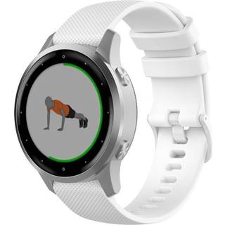 Smartwatch Universal Silikone Rem (18mm) - Hvid