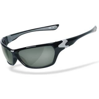 HSE - SportEyes | Sportbrille, Fahrradbrille, Sonnenbrille, Bikerbrille, Radbrille | SEHSTÄRKE möglich | X-SIDE 2.0 - smoke