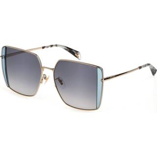 Police SPLL37 STAGEDIVE 12 0594 56 Solbriller Kvinder Guld - Pale Gold - 56mm