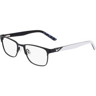 Nike Mand NIKE 5591 002 Optiske stel Metal Sort satin Firkantet