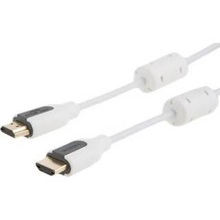 Prokord Hdmi 1.4-kabel 0.5m. Hdmi Hvid