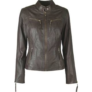Btfcph Biker Jacket Skind 10245 Almond Brown (40)
