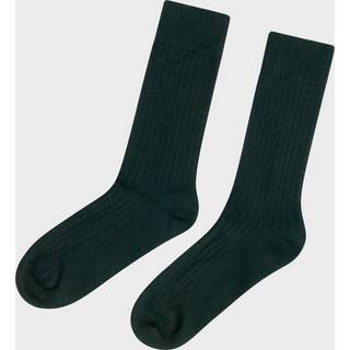 Klitmøller Collective - Wool sock - Olive - 42-45