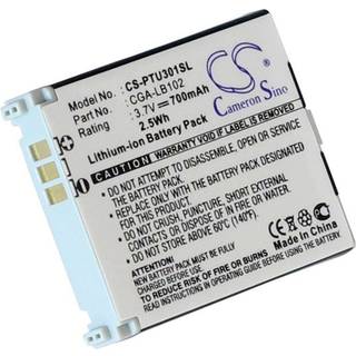 Batteri til CGA-LB102 erstatningsbatteri