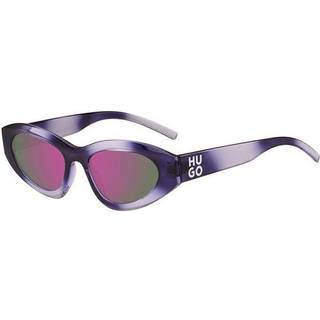 HUGO HG 1282/S RY8/TE 53 Solbriller Kvinder Purple - Lilac Purple - 53mm