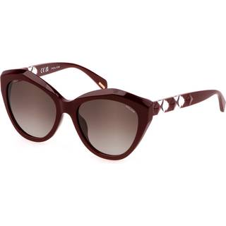 Police SPLL35 HEDRON 1 0G96 55 Solbriller Kvinder Burgunder - Burgundy - 55mm
