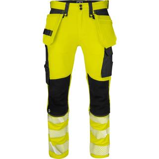 ProJob 6571 Stretch Buks En Iso 20471 Klasse 2 - Yellow/Black - C52