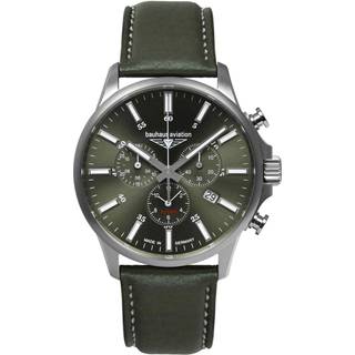 Bauhaus 2880-4 Herrenuhr Aviation Chrono Titanium 42mm 10ATM