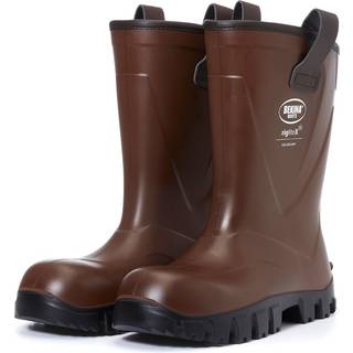 BEKINA Riglite X Solidgrip Brun PU Sikkerhedsgummistøvle EN ISO 20345 S5 SRC WR Str. 44