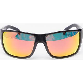 Solbriller Horsefeathers Zenith Sunglasses Gloss Black/Mirror Red Universal - Mirror Red - Universal