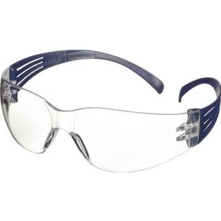SecureFit 100 beskyttelsesbrille, blå stel/klar glas