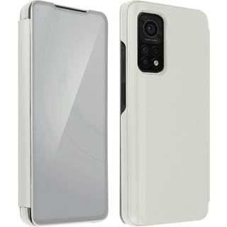 Etui - Xiaomi - Mi 10T / Mi 10T Pro - Gennemsigtigt Cover - Spejl Design - Stander