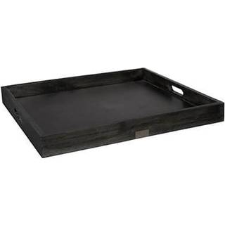 Artwood, Serveringsbakke Kings Road 55 X 55 Cm Sort Træ